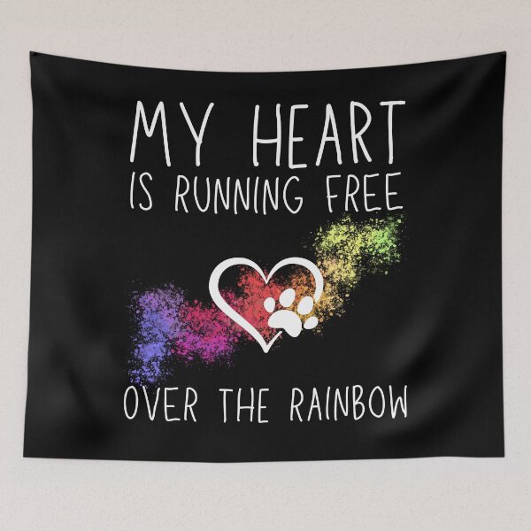 Item preview, Loss of a Beloved Cat Dog Rainbow Bridge Mans Best Friend designed and sold by BunBuntheDog-.