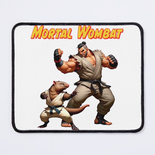 Item preview, Mortal Wombat - Street-fighting Rodent 2 designed and sold by Matthew Kinnersly.