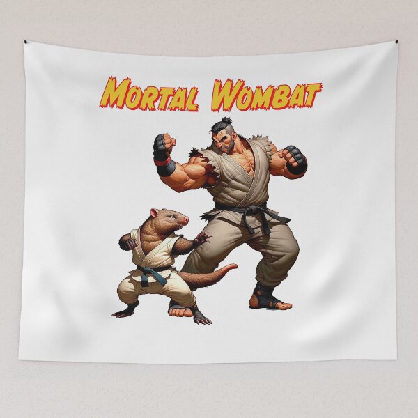 Item preview, Mortal Wombat - Street-fighting Rodent 2 designed and sold by Matthew Kinnersly.
