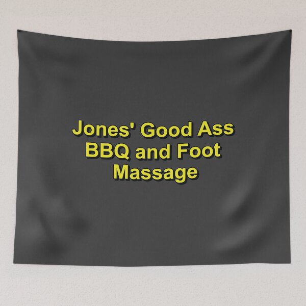 Item preview, Jones' Good Ass BBQ and Foot Massage designed and sold by mantrasupply.