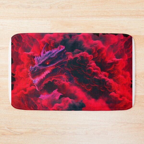Aperçu de l'œuvre Fumée de dragon rouge créée et vendue par SRKHDesigns.