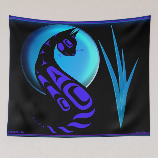 Item preview, Midnight Kitty designed and sold by Lou-ann Neel.
