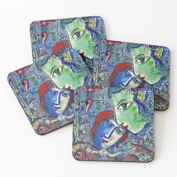 Artikelvorschau, Blaue Stadt Dessin par Marc Chagall Marc Chagall Gemälde Marc Chagall Kunstwerk entworfen und verkauft von Amy-Hamilton.
