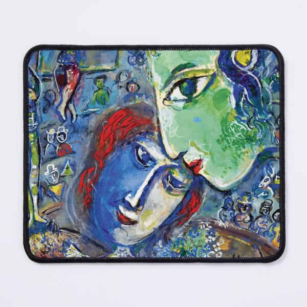 Item preview, bleu city Dessin par marc chagall marc chagall paintings marc chagall artwork designed and sold by Amy-Hamilton.