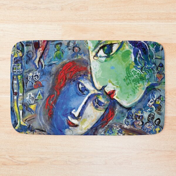 Item preview, bleu city Dessin par marc chagall marc chagall paintings marc chagall artwork designed and sold by Amy-Hamilton.