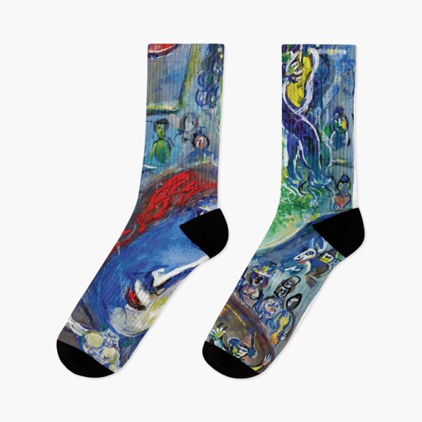 Item preview, bleu city Dessin par marc chagall marc chagall paintings marc chagall artwork designed and sold by Amy-Hamilton.