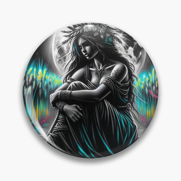 Item preview, A charcoal render of Demeter designed and sold by Truck Stop One.