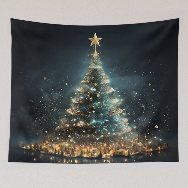 Item preview, holiday christmas tree made of stars designed and sold by dcrc.