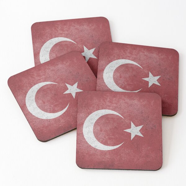 Item preview, Distressed, Old, Faded & Worn Flag of Turkey (Türk bayrağı) designed and sold by STUDIO-72.