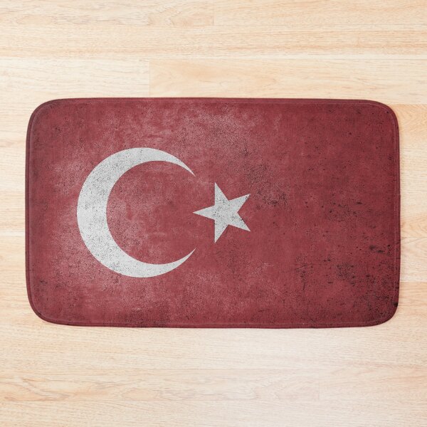 Item preview, Distressed, Old, Faded & Worn Flag of Turkey (Türk bayrağı) designed and sold by STUDIO-72.