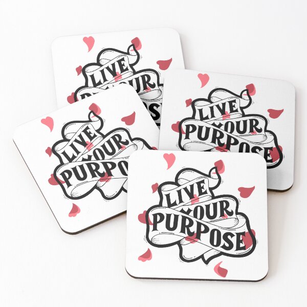Item preview, Live Your Purpose Inspirational designed and sold by manbaito.