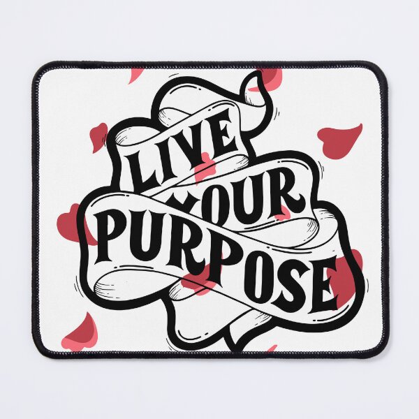 Item preview, Live Your Purpose Inspirational designed and sold by manbaito.