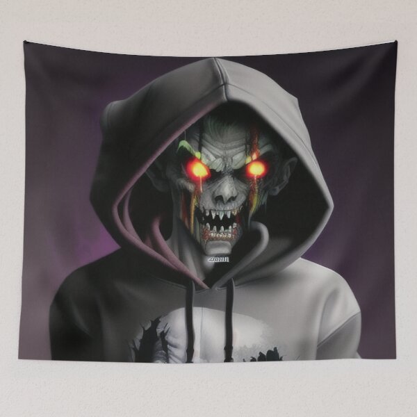 Item preview, Nightshade Skull Hoodie: Gaze of the Undead designed and sold by Luna's  Home Decor & Apparel.