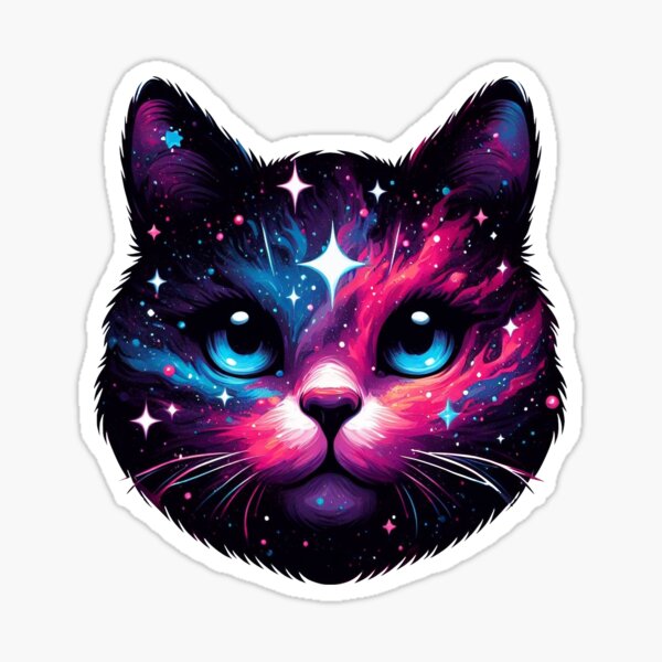 Galaxy Cat Sticker