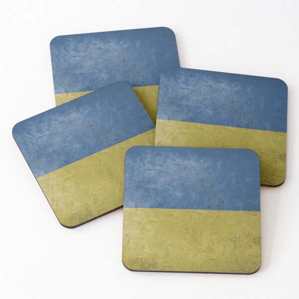 Item preview, Distressed, Old, Faded & Worn Flag of Ukraine (прапор України) designed and sold by STUDIO-72.