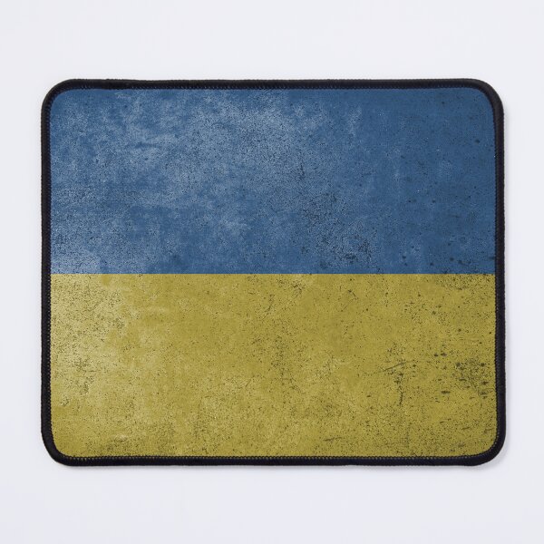 Item preview, Distressed, Old, Faded & Worn Flag of Ukraine (прапор України) designed and sold by STUDIO-72.