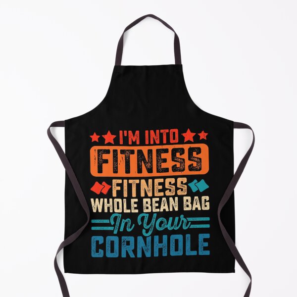 Item preview, I'm Into Fitness Fitness Whole Bean Bag Into Your Cornhole Retro Design - Baggo Team Bean Bag Toss Game - Funny Cornhole Player Vintage designed and sold by naworas.