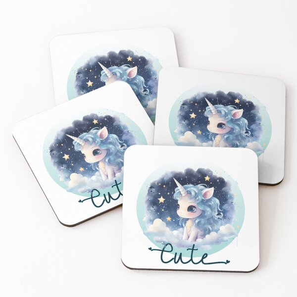 Item preview, Cute Unicorn Gazing at Stars Illustration art designed and sold by adriana-holmes.