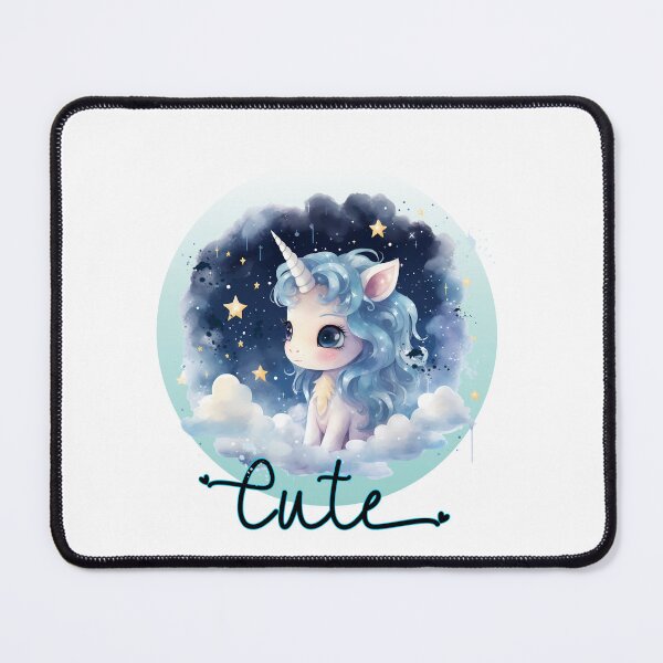 Item preview, Cute Unicorn Gazing at Stars Illustration art designed and sold by adriana-holmes.