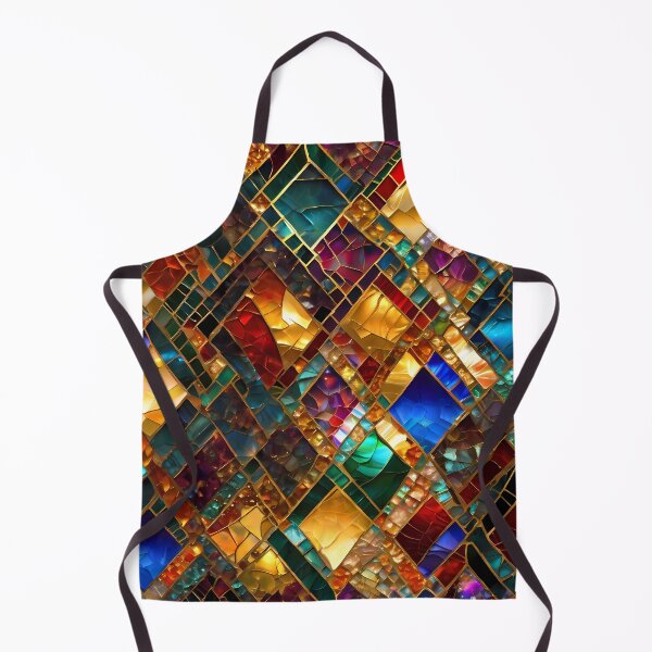Item preview, Vibrant Glass Mosaic Pattern designed and sold by Kittyzens.