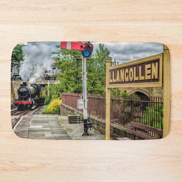 Item preview, Steam Locomotive Llangollen Railway Station designed and sold by AJEvans.