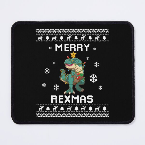 Item preview, T Rex, Merry Christmas, Christmas Gift, Merry Rexmas designed and sold by LusterCraft.
