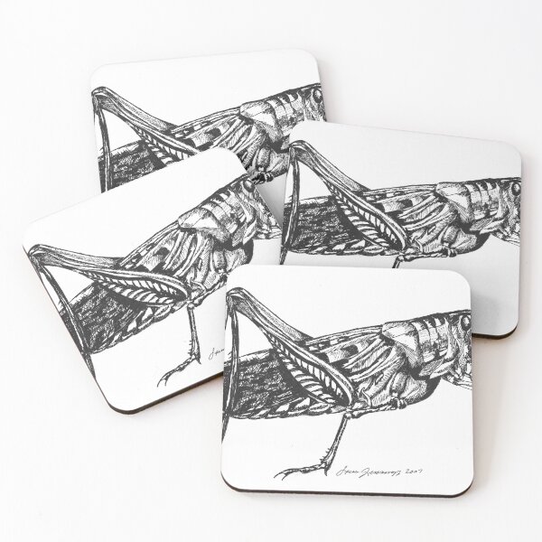 Item preview, pen and ink grasshopper hand-drawn  designed and sold by ArtistrybyLeisa.