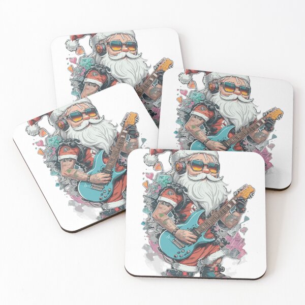Item preview, Santa Claus Animation Christmas and Rock 'n' Roll Clipart Images designed and sold by UrbanaAh-Luxury.