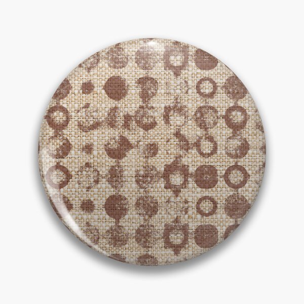 Item preview, Stencil Grunge en fibra natural en color Café designed and sold by Diana377.