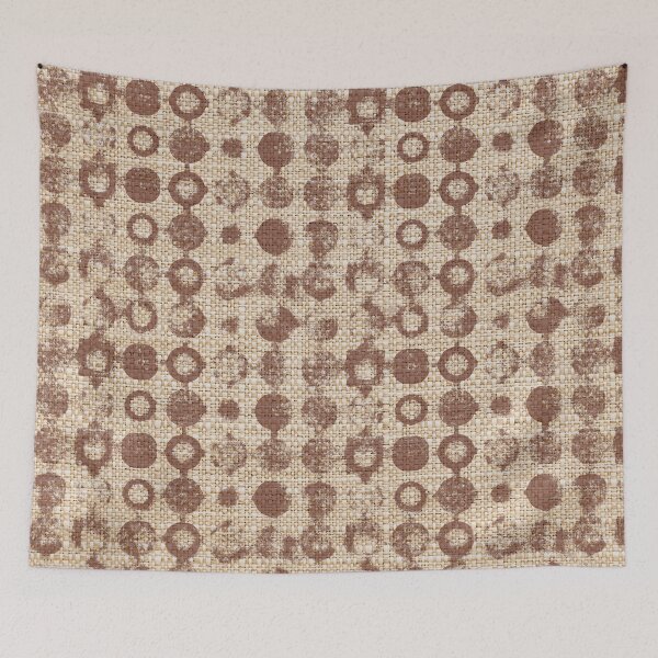 Item preview, Brown Grunge Stencil in Jute designed and sold by Diana377.