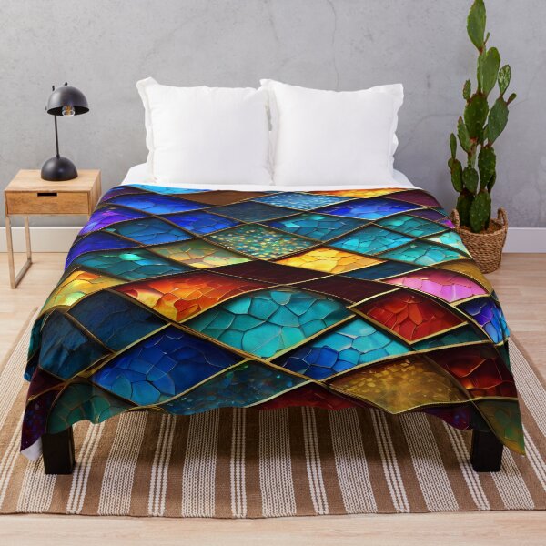 Item preview, Vibrant Glass Mosaic Pattern designed and sold by Kittyzens.