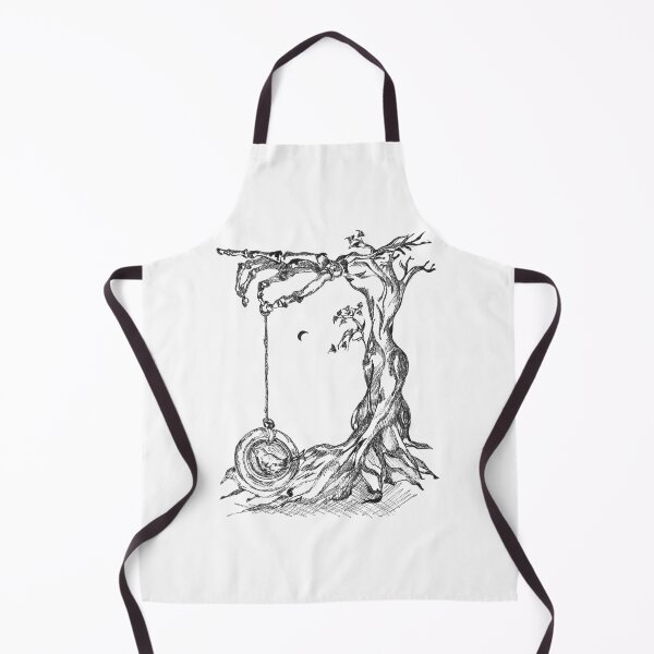 Item preview, Bird in a skeletal tree, tireswing drawing designed and sold by ArtistrybyLeisa.