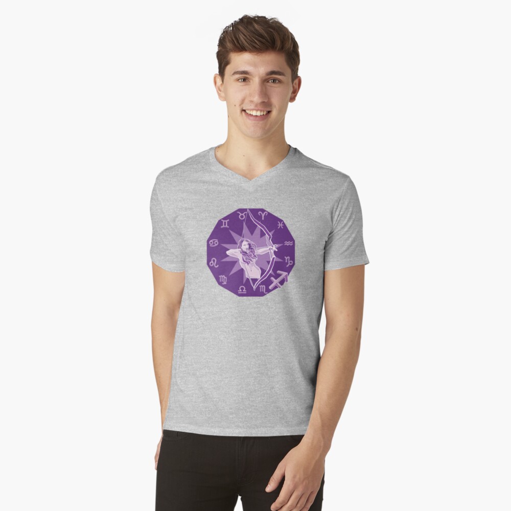 Item preview, V-Neck T-Shirt designed and sold by Zodiaconographz.