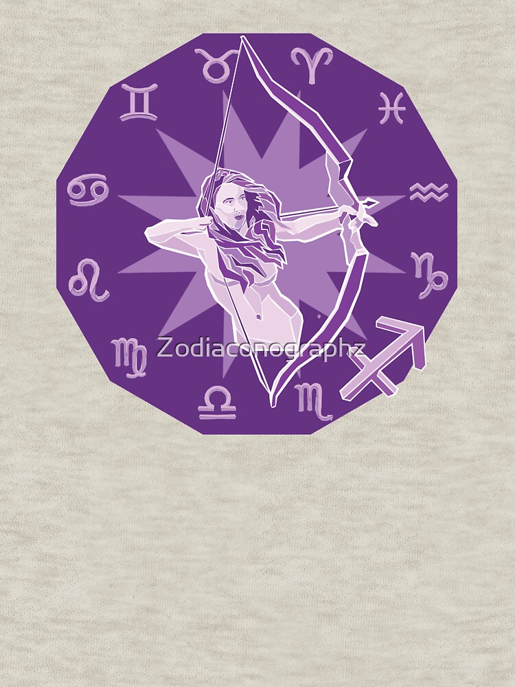 Thumbnail 7 of 7, Classic T-Shirt, Sagittarius Dodecagon1 designed and sold by Zodiaconographz.