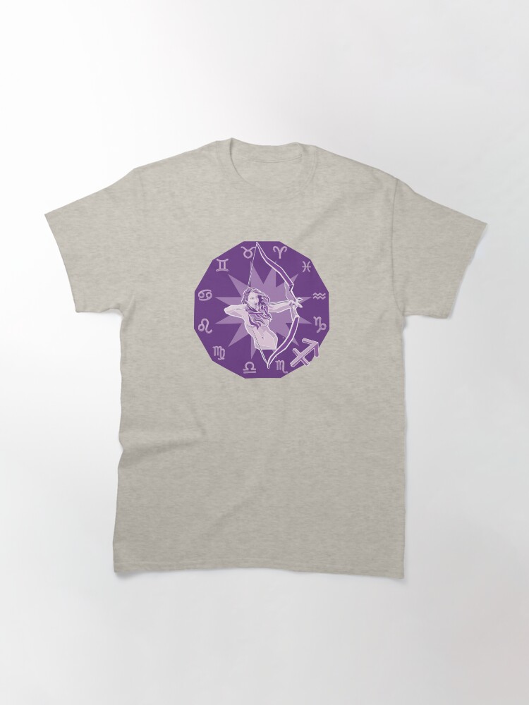 Thumbnail 3 of 7, Classic T-Shirt, Sagittarius Dodecagon1 designed and sold by Zodiaconographz.