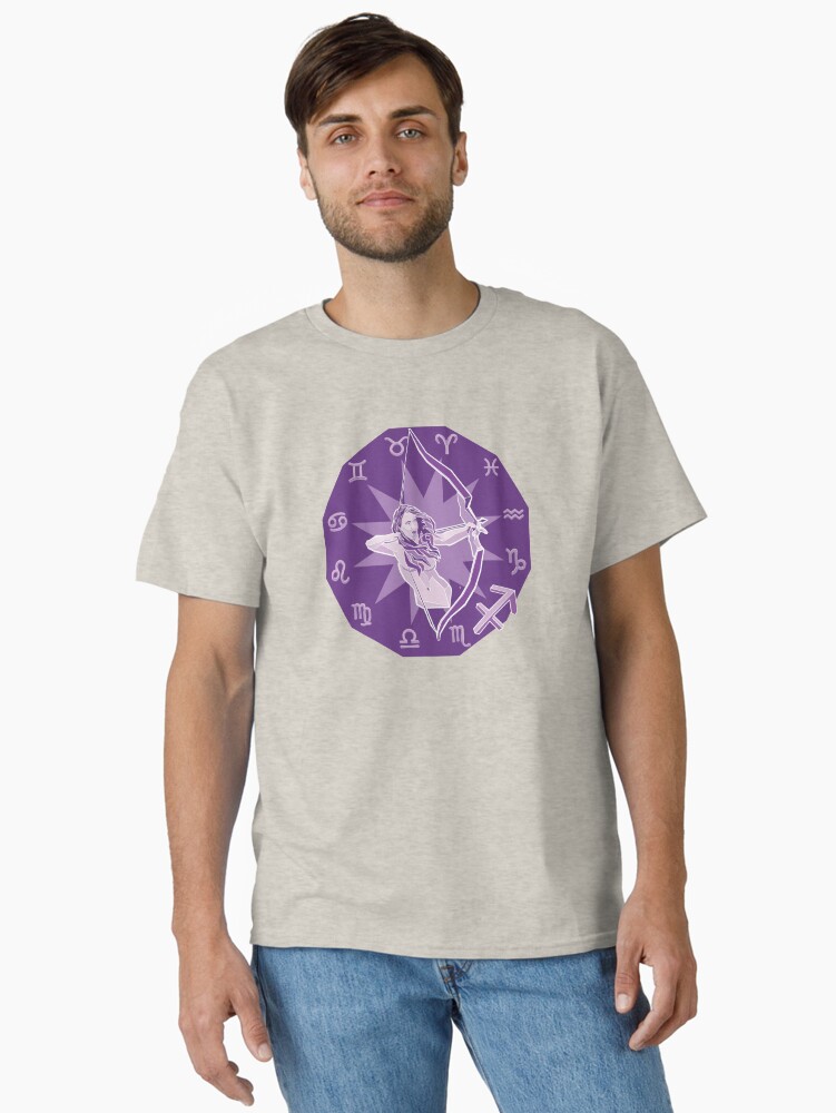 Thumbnail 1 of 7, Classic T-Shirt, Sagittarius Dodecagon1 designed and sold by Zodiaconographz.