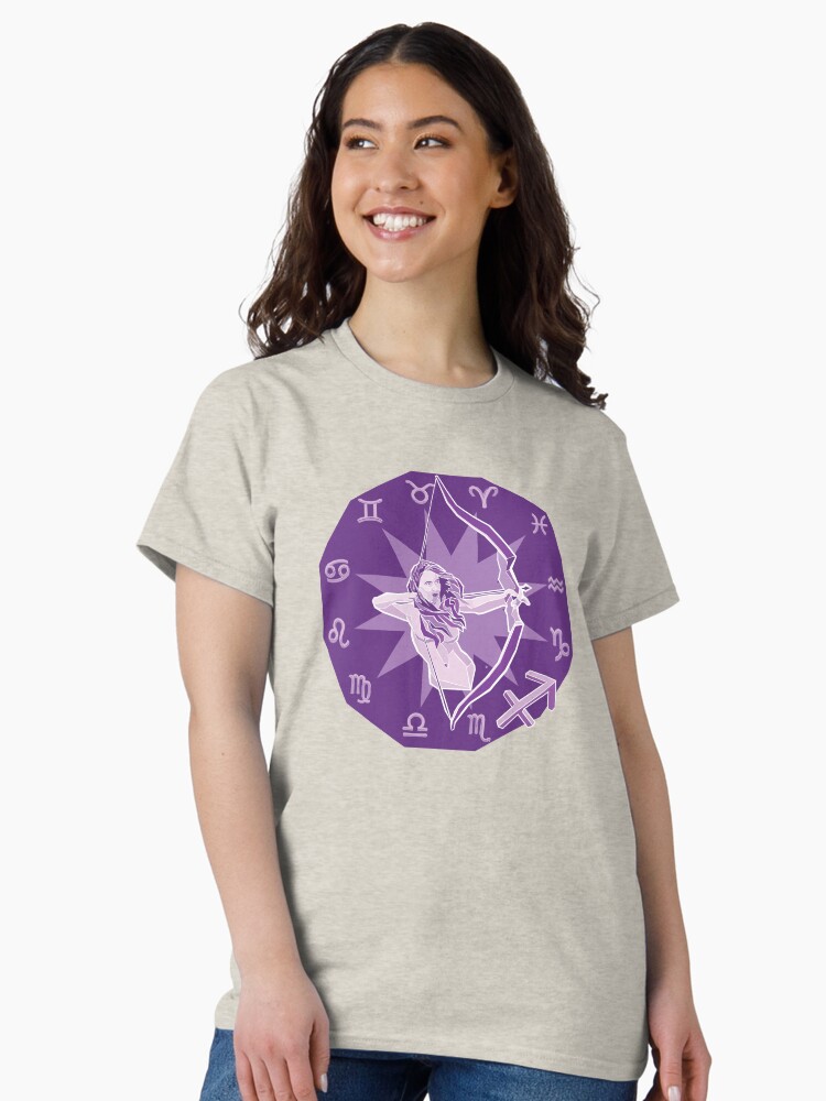 Thumbnail 2 of 7, Classic T-Shirt, Sagittarius Dodecagon1 designed and sold by Zodiaconographz.