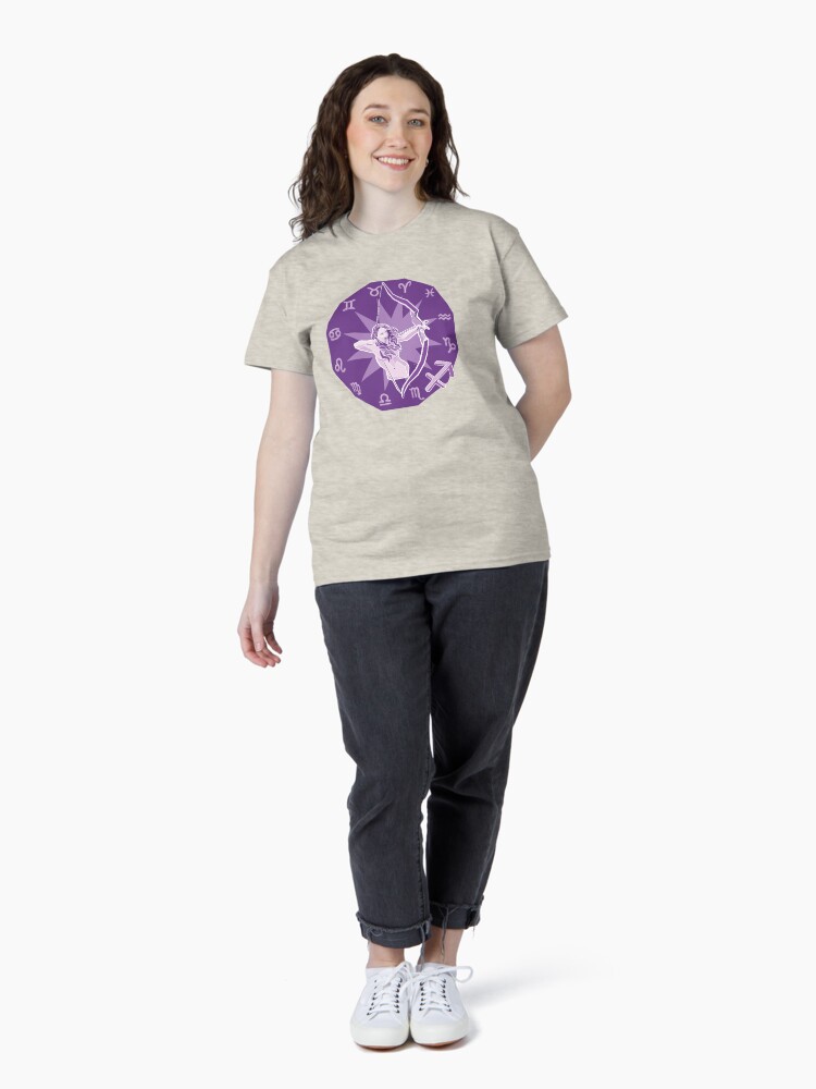 Thumbnail 4 of 7, Classic T-Shirt, Sagittarius Dodecagon1 designed and sold by Zodiaconographz.