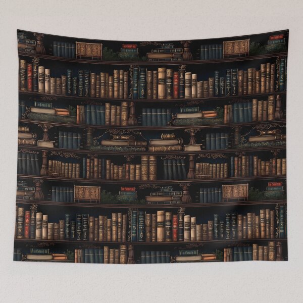 Item preview, Dark Library Dark Academia designed and sold by Michele Bergh.