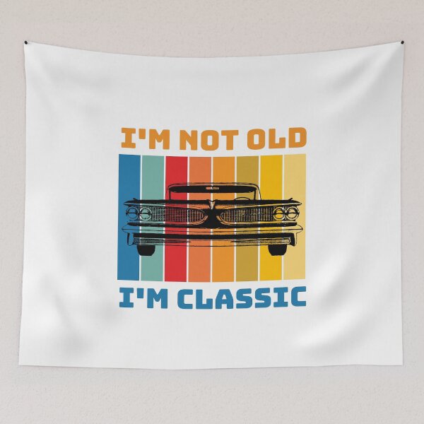 Item preview, "Classic T-Shirt: I'm Not Old, I'm Living Walking History" designed and sold by design-hocter.