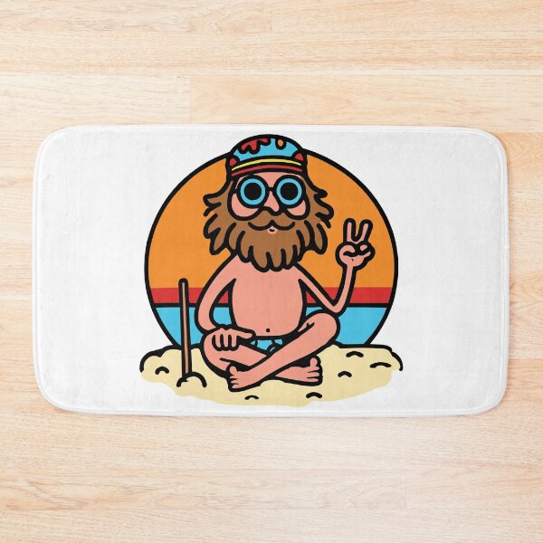 Item preview, The Beach Is Groovy Man - Hippie (Image Only) designed and sold by bedenhart.