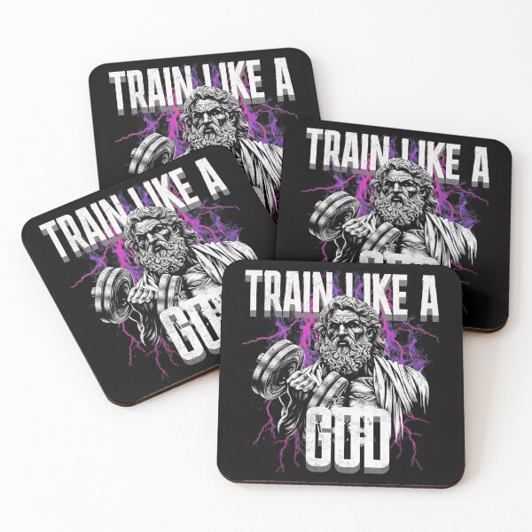 Item preview, Train like a God Thunder Version Zeus Gym God designed and sold by RedDesignSyc.