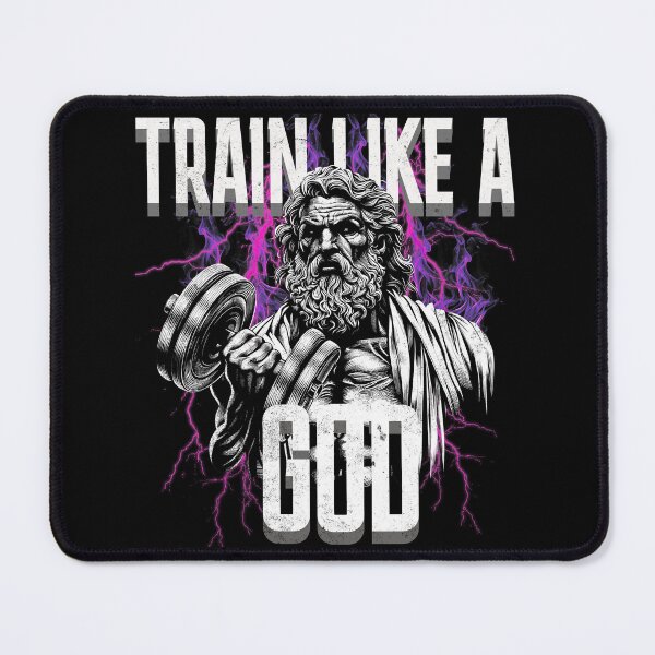 Item preview, Train like a God Thunder Version Zeus Gym God designed and sold by RedDesignSyc.