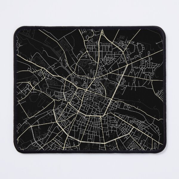 Item preview, Amiens Map Black and white designed and sold by Jerhus.