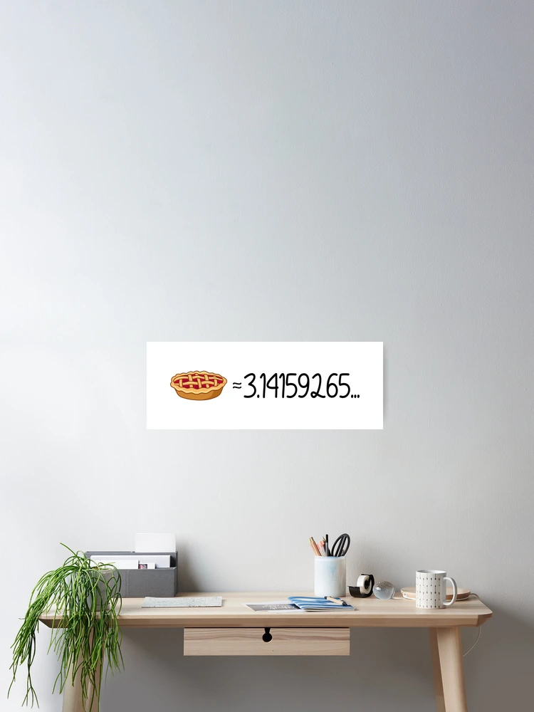 Thumbnail 2 of 3, Poster, Pi(e) designed and sold by ScienceCorner.