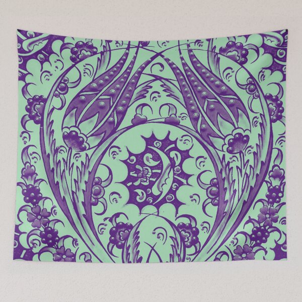 Item preview, Colorful Oriental Floral Pattern  designed and sold by ArDecoS.