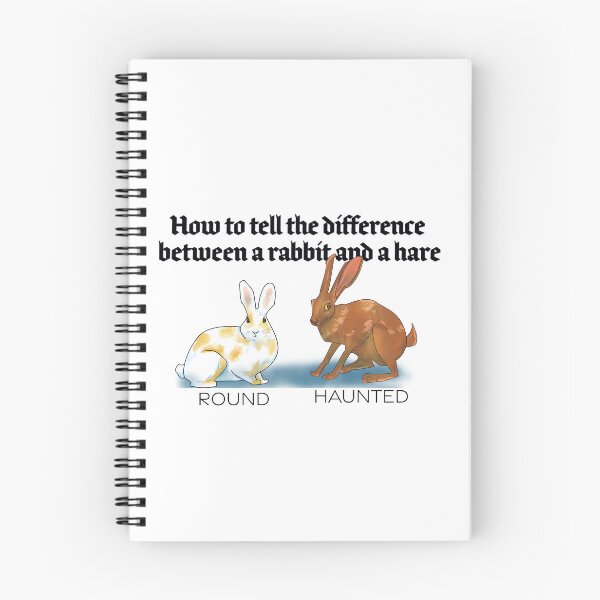 Item preview, How to tell the difference between a rabbit and a hare designed and sold by Apricity-.