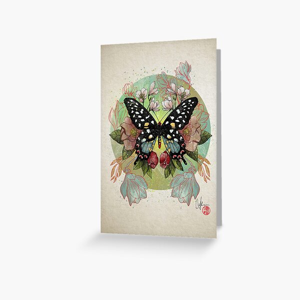 Item preview, Madagascar Giant Swallow tail butterfly designed and sold by marineloup-art.