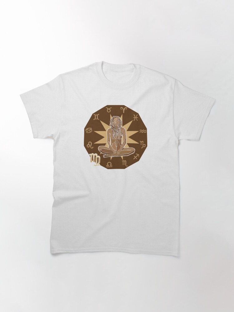 Thumbnail 3 of 7, Classic T-Shirt, Virgo Dodecagon1 designed and sold by Zodiaconographz.