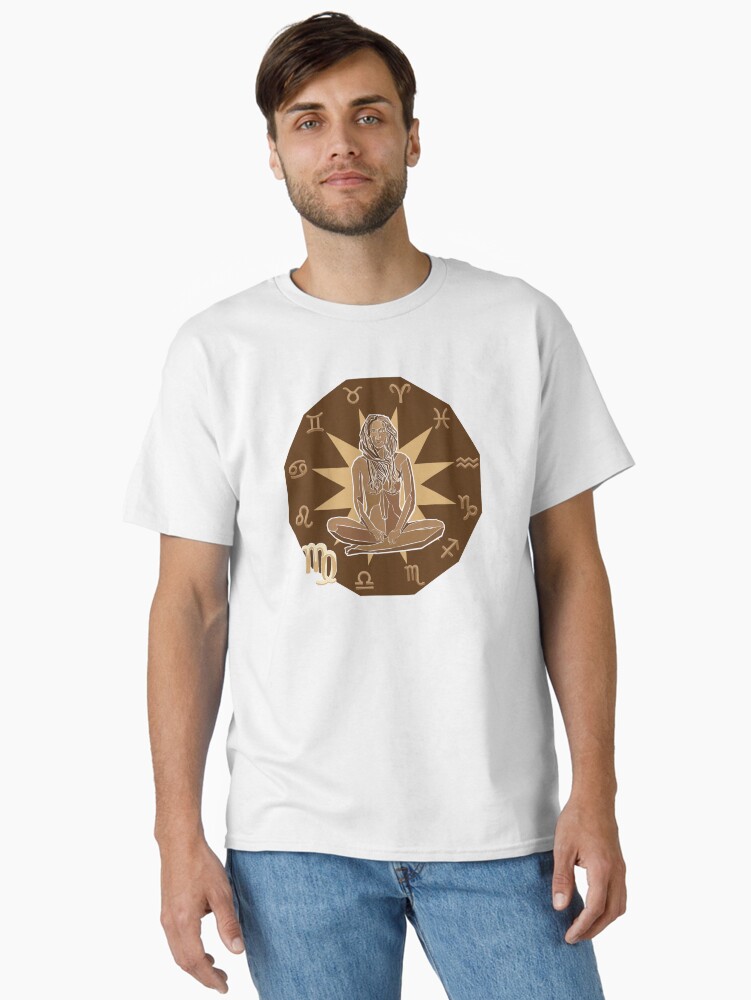 Thumbnail 2 of 7, Classic T-Shirt, Virgo Dodecagon1 designed and sold by Zodiaconographz.